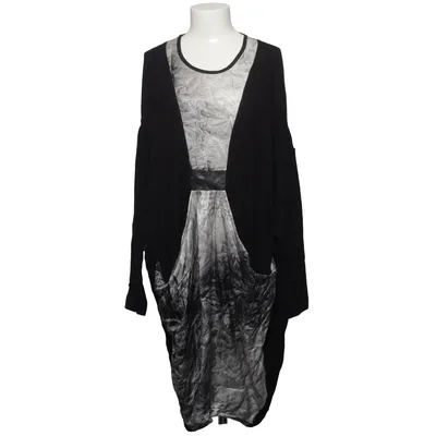 Dress (Black, Gray) from NÖR Denmark Cotton, Elastane, Polyamide, Polyurethane, Silk, Viscose, Wool