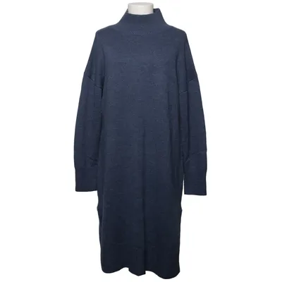 Turtleneck kjole (Blå) fra PBO Merinould
