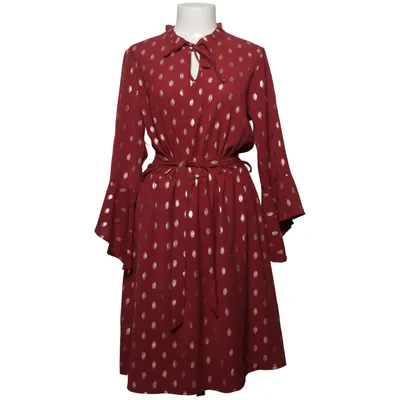 Kleid (Rot, Gold) von Bodyflirt Elasthan, Polyester