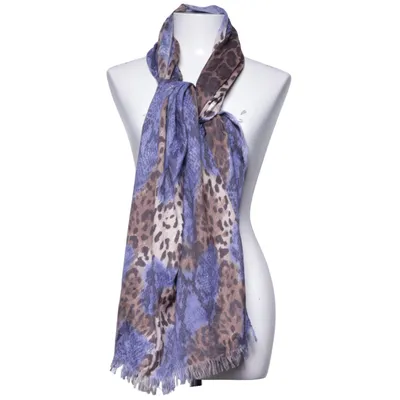 Écharpe (Bleu, Marron, Multicolore) de Striessnig