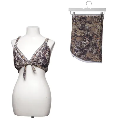 Ensemble de natation (Marron, Noir, Multicolore) Élasthane, Polyester