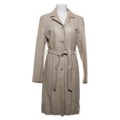 Leren jas (Beige) van Carl Verssen Leer