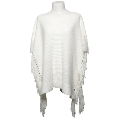 Poncho (Vit) från Colours Of The World Akryl
