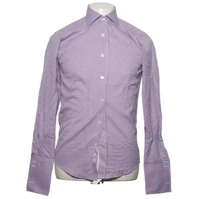 Chemise (Violet, Blanc) de Lambert Coton