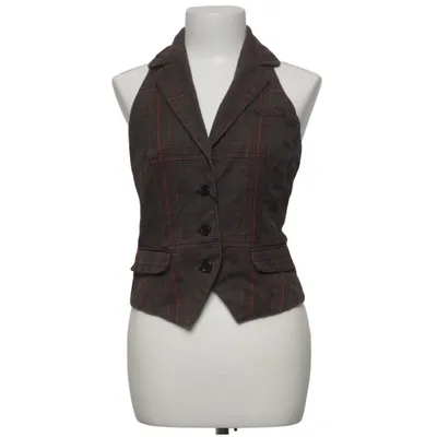 Kostymväst (Brun, Röd) från JC Polyester, Viskos