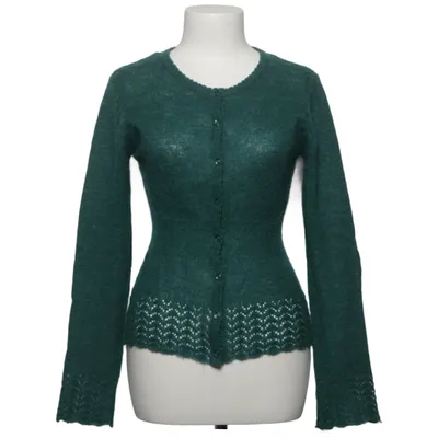 Cardigan (Grøn) fra Indiska Akryl, Mohair, Polyester