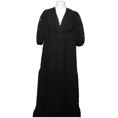 Maxi jurk (Zwart) van ASOS Design Katoen, Polyester