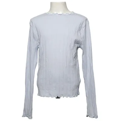 Lange mouwen shirt (Blauw) van Viga Elastaan, Organisch katoen