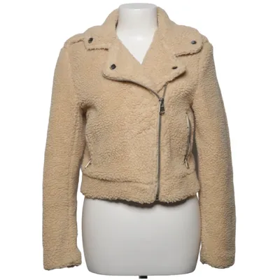 Biker jacket (Beige) from Venessa Nucci Polyester