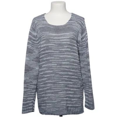 Strickpullover (Blau, Weiß) von Gina Laura Collection Acryl, Polyester