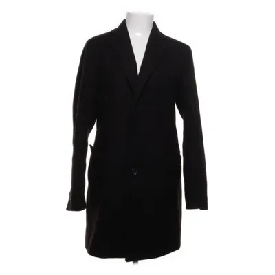 Coat (Black) from Dan John Elastane, Polyester, Viscose
