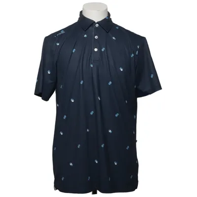 Polo (Bleu) de Ping Élasthane, Polyester