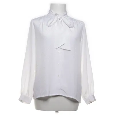 Blouse lavallière (Blanc) de Smiley Vintage