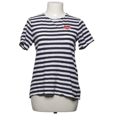 T-shirt (Blå, Hvid) fra Zoe Karssen Bomuld, Linned
