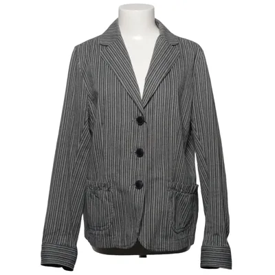 Blazer (Gris, Noir) de Prêt à Porter Coton, Polyester