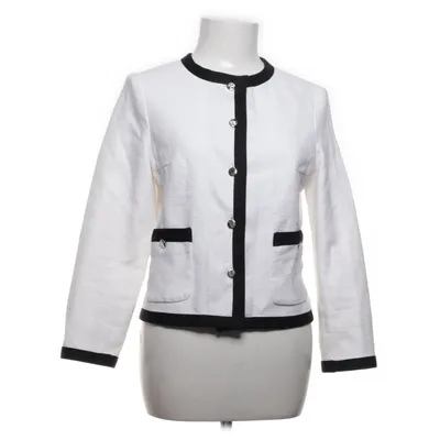 Kavaj (Vit, Svart) från Vanilia Bomull, Elastan, Polyester, Viskos