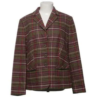 Blazer (Groen, Lila, Meerkleurig) van Lebek Collection Acryl, Polyester, Wol