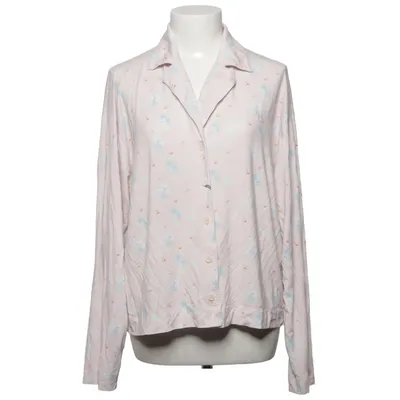 Pajama shirt (Pink, Multicolored) from Djerf Avenue Elastane, Lyocell