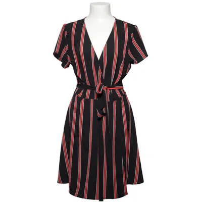 Wikkeljurk (Zwart, Rood) van Divided by H&M Elastaan, Polyester