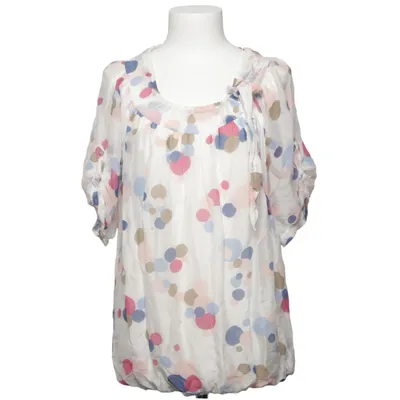 Top (Hvid, Flerfarvet) fra Giusy Elastan, Viscose