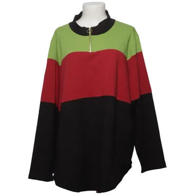 Sweatshirt (Black, Red, Green) from Aprico Cotton, Elastane