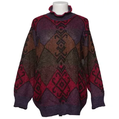 Tröja (Lila, Rosa, Brun, Svart) från Lucia Akryl, Mohair, Polyamid, Viskos