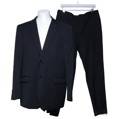 Jakkesæt (Sort) fra Lapidus Polyester, Viscose, Uld