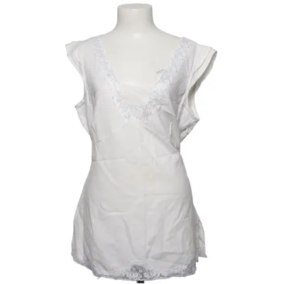 Débardeur (Blanc) de Ze-Ze Coton, Lin