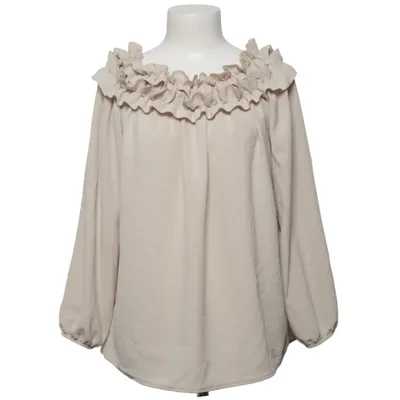 Blouse (Beige) from Chica London Polyester