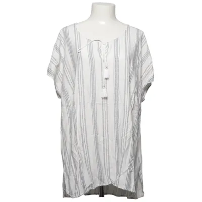 Top (White, Blue) from Yessica by C&A Viscose