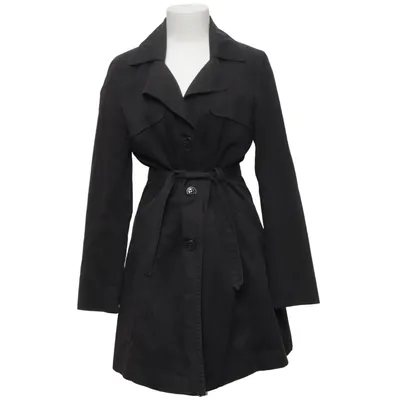 Trenchcoat (Svart) från Stile Benetton Bomull, Polyester