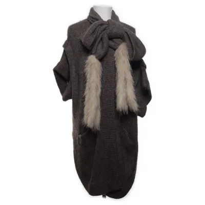 Cardigan (Grijs) van By Malene Birger Acryl, Alpacawol