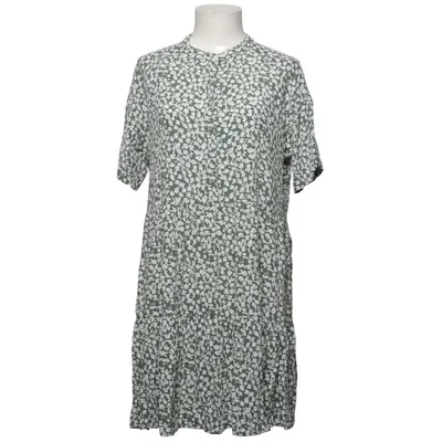 Jurk (Groen, Wit, Blauw) van Boii Viscose