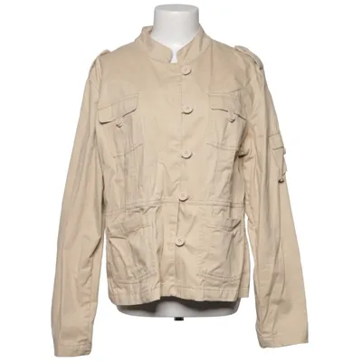 Safari jacket (Beige) from Aygill's Cotton