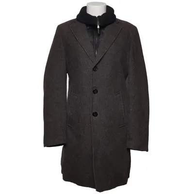 Coat (Gray) from Lab Pal Zileri Polyester, Wool