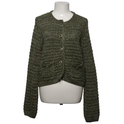Cardigan (Green) from Ellen Tracy Acrylic, Polyamide, Polyester, Viscose