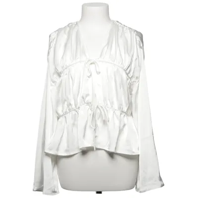 Blouse (Blanc) de Gina Tricot Polyester recyclé