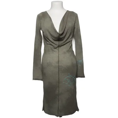Jurk (Groen) van Diesel Katoen, Polyester