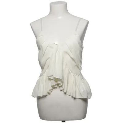 Top péplum (Blanc) de Dazy Polyester