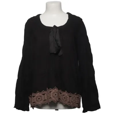 Blouse (Noir, Beige) de Suzanne Nilsson Coton