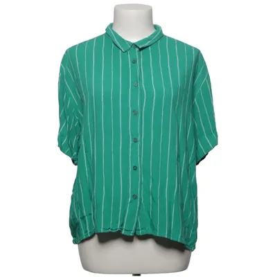 Chemise à manches courtes (Vert, Blanc) de Miss Milla Viscose