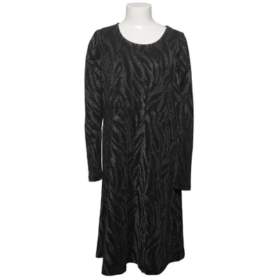 Dress (Black, Silver) from Cellbes Woman Elastane, Metallic fiber, Polyester