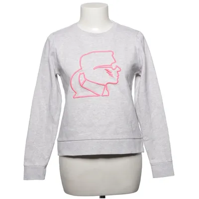 Sweatshirt (Grau) von Karl Lagerfeld Baumwolle