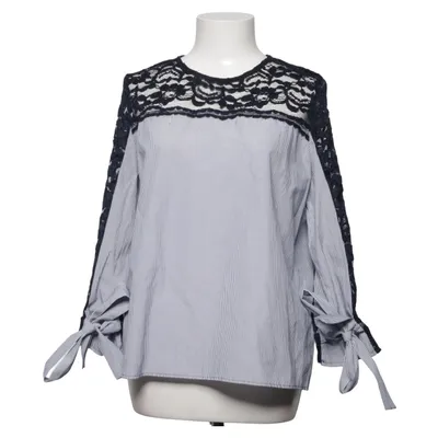 Blus (Svart, Vit, Blå) från Zara Basic Collection Bomull, Viskos