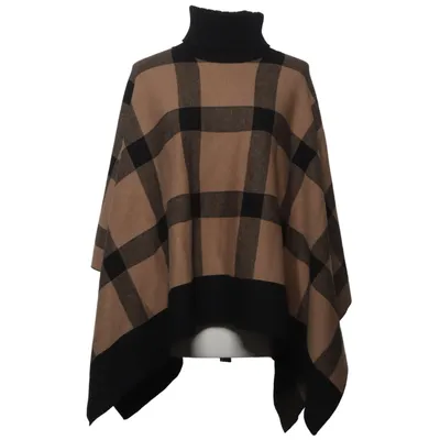 Poncho (Brown, Black) from Marinello Polyamide, Polyester, Viscose