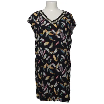 Robe (Bleu, Multicolore) de Melya Melody Viscose