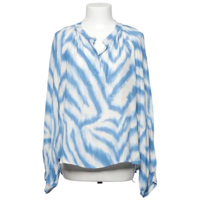 Blouse (Blauw, Wit) van Stajl Viscose
