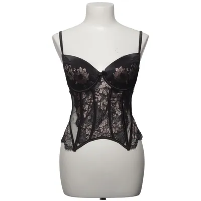 Korset (Zwart, Roze) van Noir by Hunkemöller Elastaan, Polyamide, Polyester, Viscose