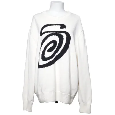 Tröja (Vit, Svart) från Stüssy Akryl, Polyester, Ull