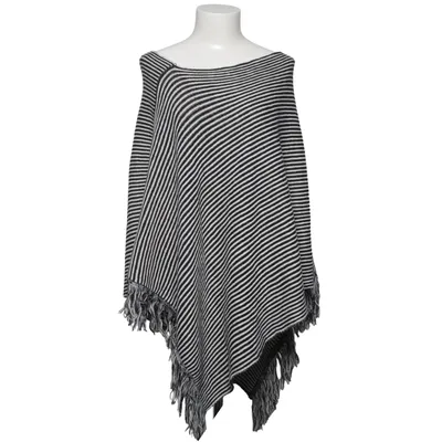 Poncho (Black, White) from Blind Date Casual Acrylic